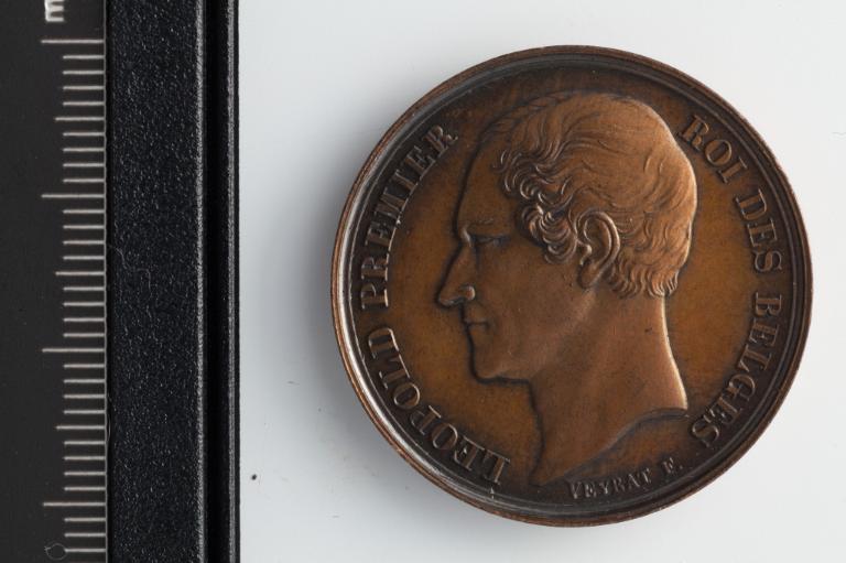 Léopold Ier - Médaille commémorant le 20ème anniversaire de l'indépendance nationale